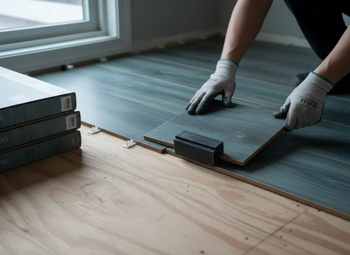 Luxury Vinyl Plank Installation company in Grant, OK